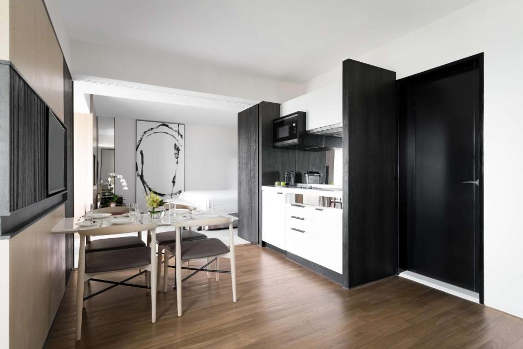 Shangri-La Singapore의 Horizon Club Junior Suite King, Club Access