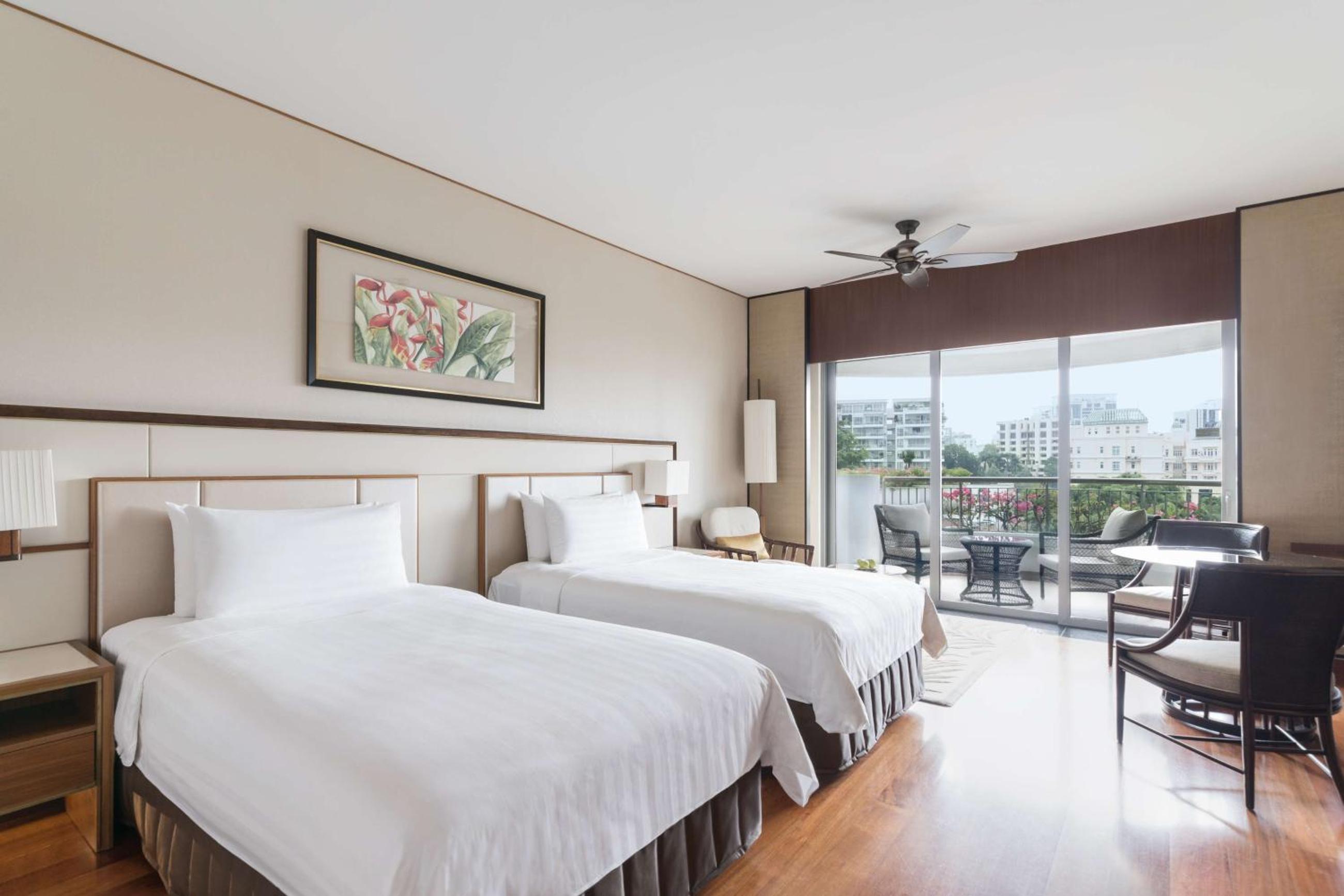 جناح غاردن ديلوكس توأم مع مسبح في Shangri-La Singapore